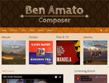 Tablet Screenshot of benamato.net